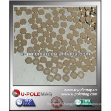 Neodymium D10mm Disc Magnet With NiCuNi Coating for sale